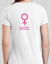 Load image into Gallery viewer, Autonomy white t-shirt for women