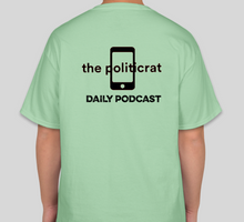 Load image into Gallery viewer, The Politicrat mint "VOTE EARLY!" unisex t-shirt