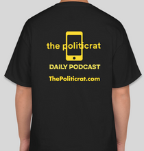 Load image into Gallery viewer, The Politicrat Daily Podcast Five Alive black unisex t-shirt