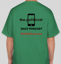 Load image into Gallery viewer, The Politicrat Daily Podcast Black History Is World History t-shirt