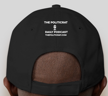 Load image into Gallery viewer, The Politicrat Daily Podcast Black New Era 9FORTY Adjustable Hat
