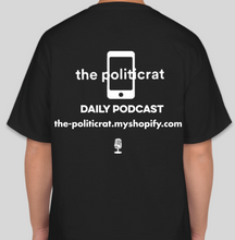 Load image into Gallery viewer, The Politicrat Daily Podcast Cruz Lose black unisex t-shirt