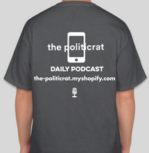 Load image into Gallery viewer, The Politicrat Daily Podcast Cruz Lose charcoal unisex t-shirt
