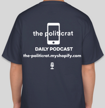 Load image into Gallery viewer, The Politicrat Daily Podcast Cruz Lose navy unisex t-shirt
