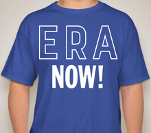 Load image into Gallery viewer, The Politicrat Daily Podcast Equal Rights Amendment baby blue bell t-shirt