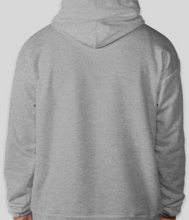 Load image into Gallery viewer, The Politicrat Daily Podcast EcoSmart 50/50 Pullover Hoodie (light steel)