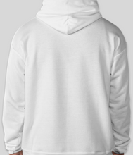 Load image into Gallery viewer, The Politicrat Daily Podcast EcoSmart 50/50 Pullover Hoodie (white)