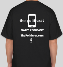 Load image into Gallery viewer, The Politicrat Daily Podcast Daily Mirror John Profumo Quits 1963 unisex t-shirt