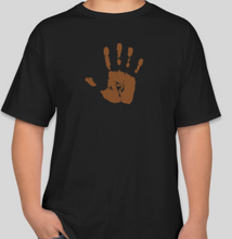 Load image into Gallery viewer, The Politicrat Daily Podcast Hand Of Soul black unisex t-shirt
