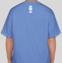 Load image into Gallery viewer, The Politicrat Daily Podcast "No Soundbite Zone" Carolina blue unisex t-shirt