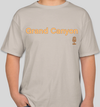 Load image into Gallery viewer, The Politicrat Daily Podcast Destination Series Grand Canyon sand unisex t-shirt