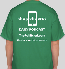 Load image into Gallery viewer, The Politicrat Daily Podcast Destination Series San Francisco unisex t-shirt