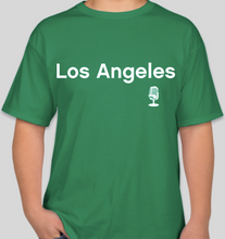 Load image into Gallery viewer, The Politicrat Daily Podcast Destination Series Los Angeles unisex t-shirt
