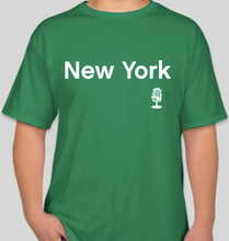 Load image into Gallery viewer, The Politicrat Daily Podcast Destination Series New York unisex t-shirt