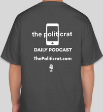 Load image into Gallery viewer, Think It Believe It Achieve It (TIBIA) smoke grey unisex t-shirt