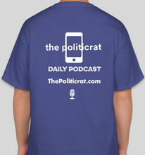 Load image into Gallery viewer, Think It Believe It Achieve It (TIBIA) royal blue unisex t-shirt