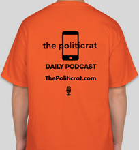 Load image into Gallery viewer, Think It Believe It Achieve It (TIBIA) orange unisex t-shirt