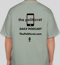 Load image into Gallery viewer, Think It Believe It Achieve It (TIBIA) stonewashed green unisex t-shirt