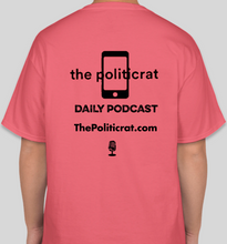 Load image into Gallery viewer, Think It Believe It Achieve It (TIBIA) coral unisex t-shirt