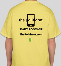 Load image into Gallery viewer, Think It Believe It Achieve It (TIBIA) yellow unisex t-shirt