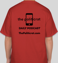 Load image into Gallery viewer, James Baldwin "The Fire THIS Time" red unisex t-shirt