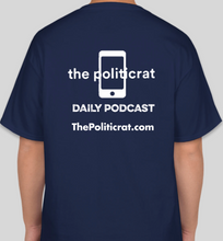 Load image into Gallery viewer, James Baldwin "The Fire THIS Time" dark navy blue unisex t-shirt
