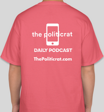 Load image into Gallery viewer, Ella Wheeler Wilcox "sin by silence when we should protest" charisma coral unisex t-shirt