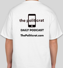 Load image into Gallery viewer, Ella Wheeler Wilcox "sin by silence when we should protest" white unisex t-shirt