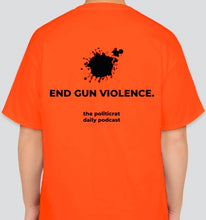 Load image into Gallery viewer, The Enough/End Gun Violence orange t-shirt