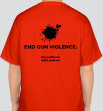 Load image into Gallery viewer, The Enough/End Gun Violence red t-shirt