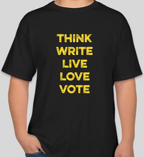 Load image into Gallery viewer, The Politicrat Daily Podcast Five Alive black unisex t-shirt
