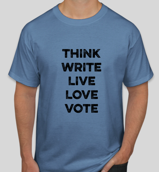 The Politicrat Daily Podcast Five Alive blue unisex t-shirt