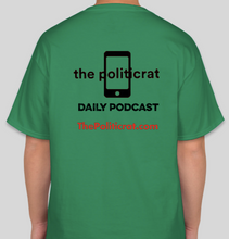 Load image into Gallery viewer, The Politicrat Daily Podcast Black History Is World History t-shirt
