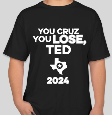 The Politicrat Daily Podcast Cruz Lose black unisex t-shirt