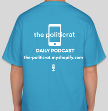 Load image into Gallery viewer, The Politicrat Daily Podcast Cruz Lose teal unisex t-shirt
