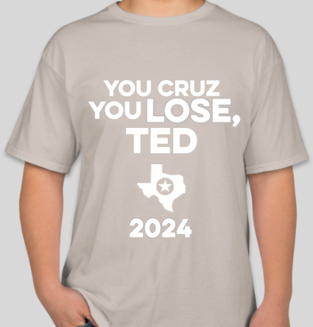The Politicrat Daily Podcast Cruz Lose sand unisex t-shirt