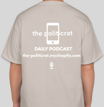 Load image into Gallery viewer, The Politicrat Daily Podcast Cruz Lose sand unisex t-shirt
