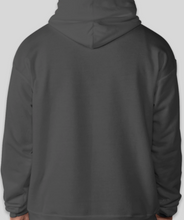 Load image into Gallery viewer, The Politicrat Daily Podcast EcoSmart 50/50 Pullover Hoodie (smoke gray)
