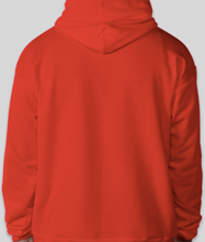 Load image into Gallery viewer, The Politicrat Daily Podcast EcoSmart 50/50 Pullover Hoodie (athletic red)
