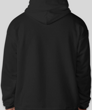 Load image into Gallery viewer, The Politicrat Daily Podcast EcoSmart 50/50 Pullover Hoodie (black)
