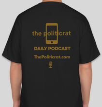 Load image into Gallery viewer, The Politicrat Daily Podcast &quot;Nixon Resigns&quot; 1974 unisex t-shirt
