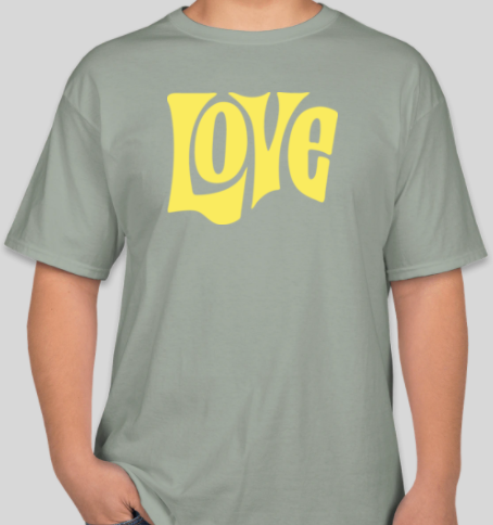 The Politicrat Daily Podcast Love In Retro stonewashed green unisex t-shirt