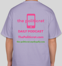 Load image into Gallery viewer, The Politicrat Daily Podcast Make Sexy Smart Again lavender unisex t-shirt
