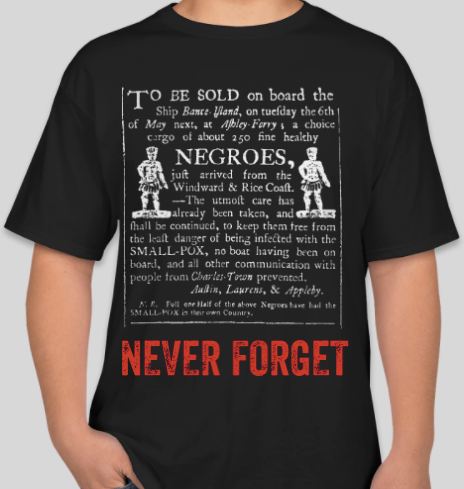 The Politicrat Daily Podcast Never Forget/Never Again black unisex t-shirt