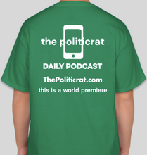 Load image into Gallery viewer, The Politicrat Daily Podcast Destination Series Los Angeles unisex t-shirt
