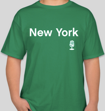 Load image into Gallery viewer, The Politicrat Daily Podcast Destination Series New York unisex t-shirt
