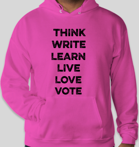 The Politicrat Daily Podcast pink Six Of The Best Hanes EcoSmart 50/50 hoodie