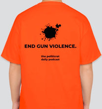 Load image into Gallery viewer, The Enough/End Gun Violence orange t-shirt
